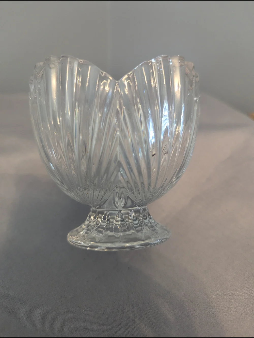 Marquise By Waterford Crystal Footed Trinket Bowl